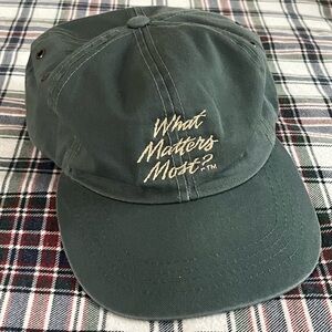 Vintage Embroidered Flat bill